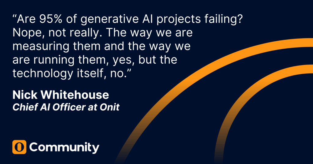 Generative AI Pilots failing? Not really.